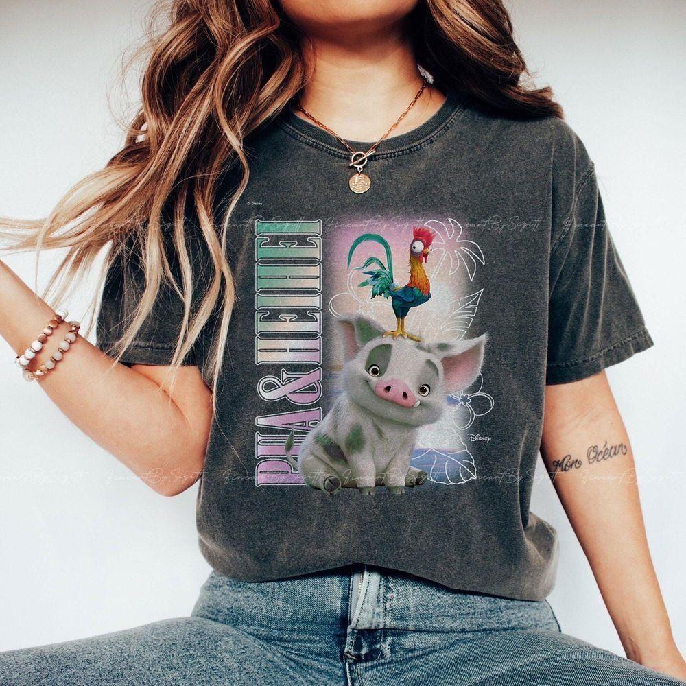 Pua And Chicken Rooster Retro Bootleg Vuitino Apparel